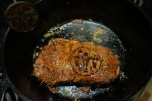 steak with TYTAX logo